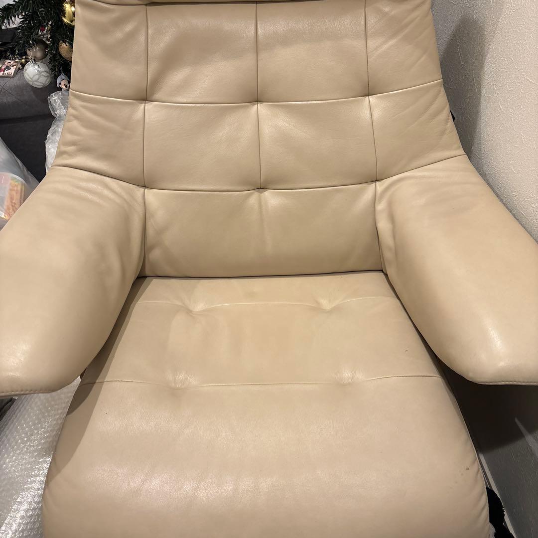 美品karimoku RU72 カリモク ザファースト チェア オットマン