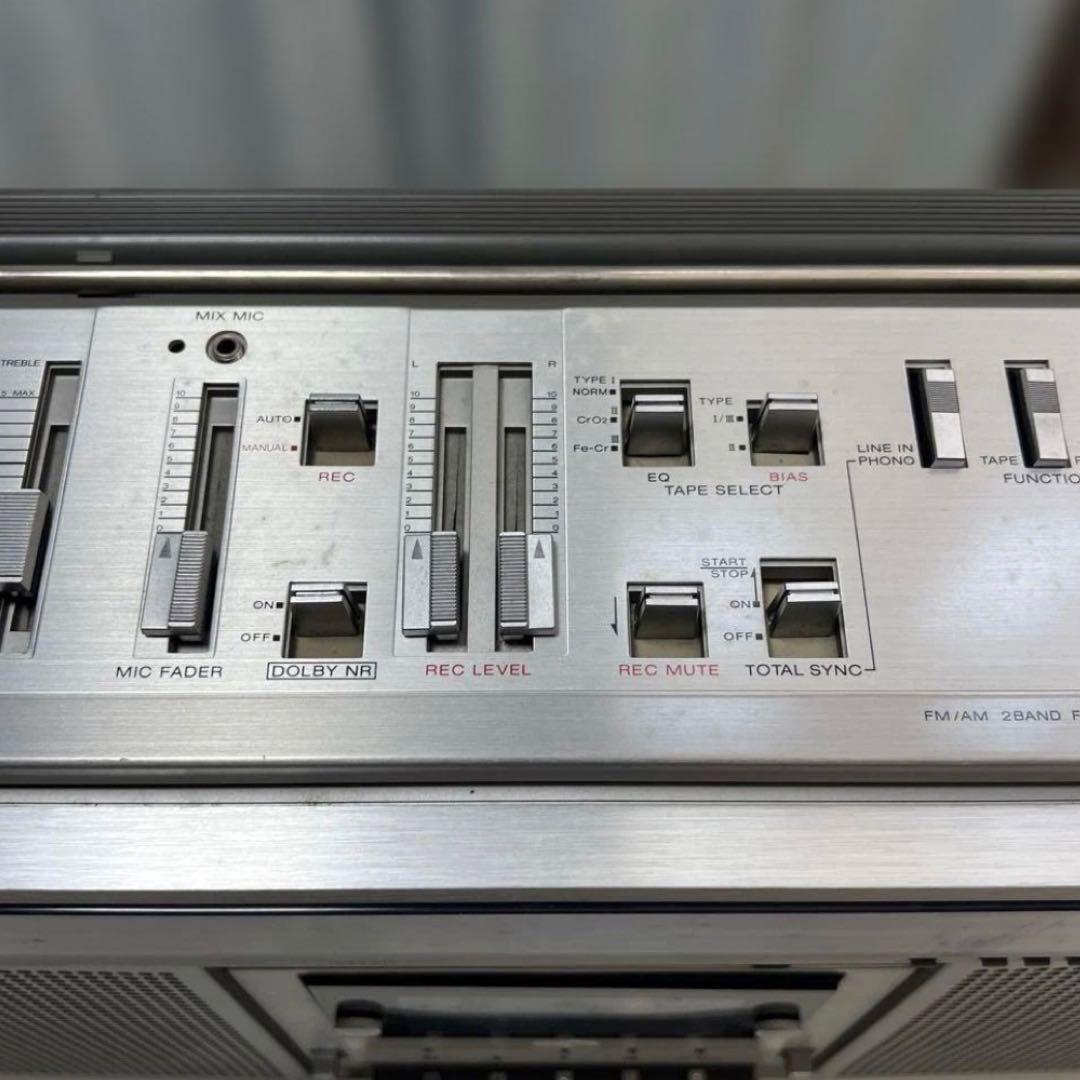 SONY ステレオカセットコーダー CFS-D7 FM/AMクロック 取説付き