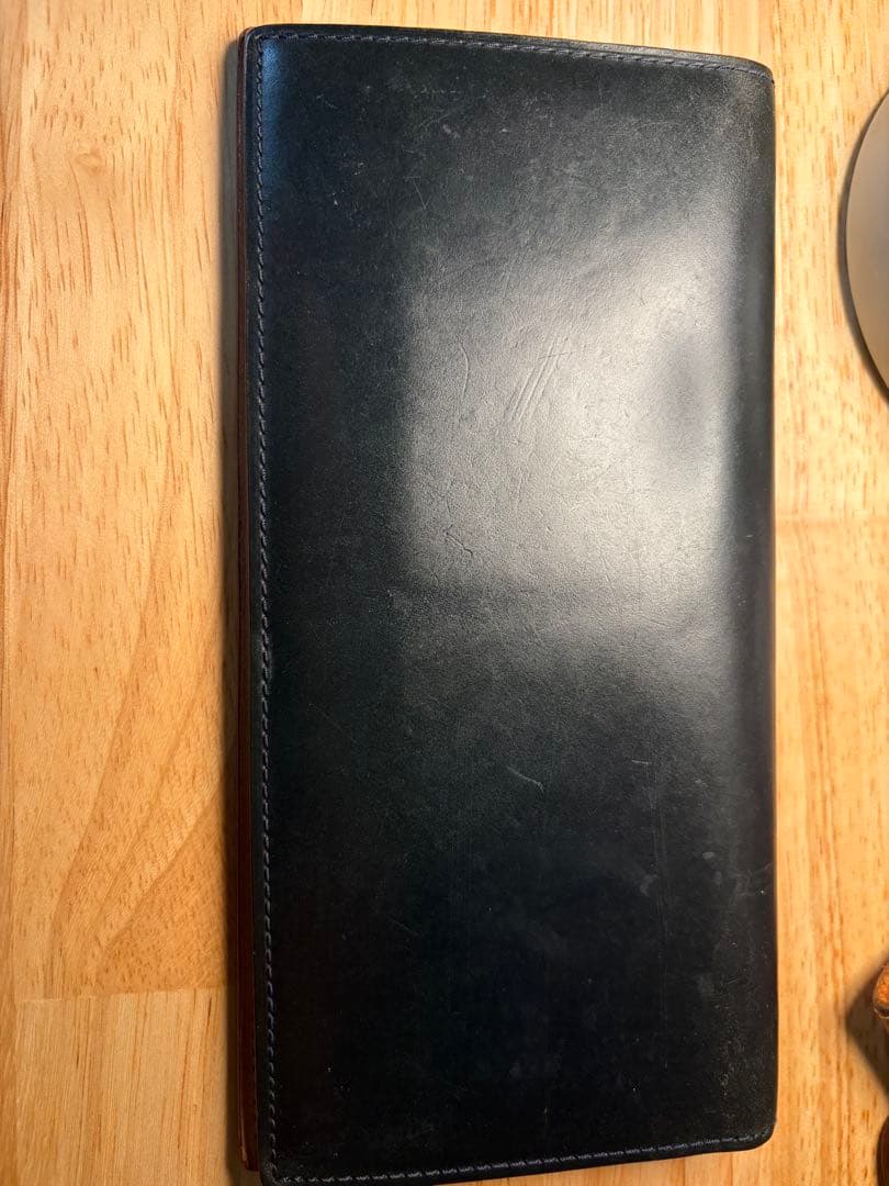 ヨ*チ様 GANZO ガンゾ コードバン 長財布 小銭入れ付き 品番：57192