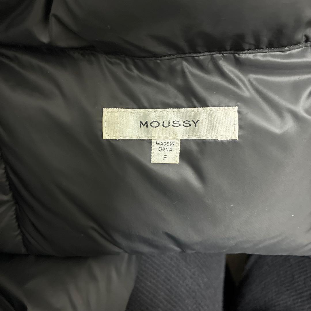 【美品】マウジー　SQUARE PADDED ジャケット　ダウン　ブラック