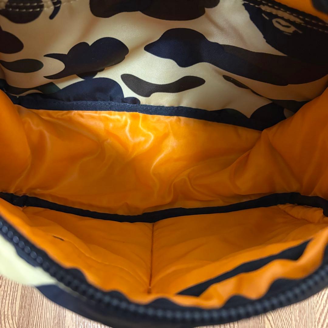 PORTER A BATHING APE ウエストバッグ カモフラ カモ柄