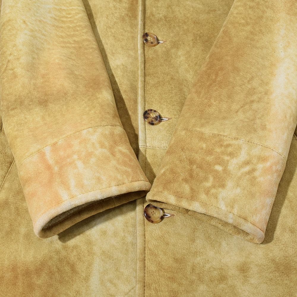 イタリア製 ENRICO MANDELLI 高級ベビーラム ムートンコート 50