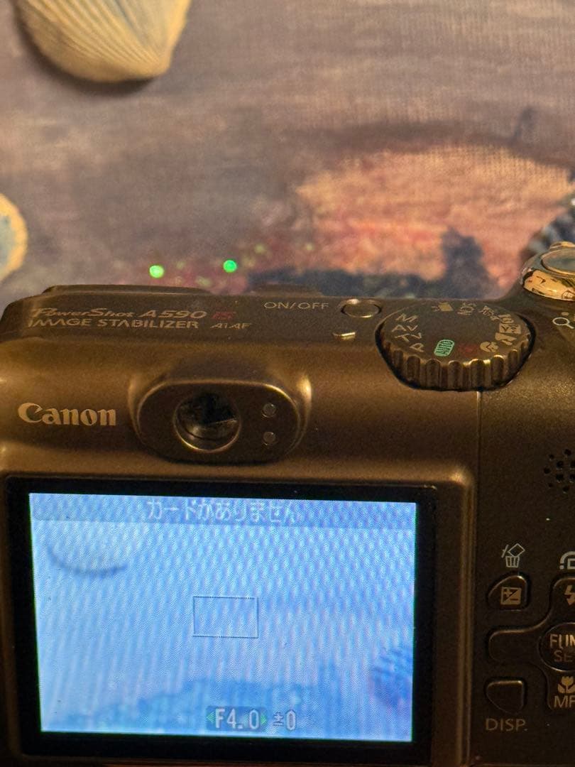 【動作確認】 Powershot A590 IS Canon コンデジ