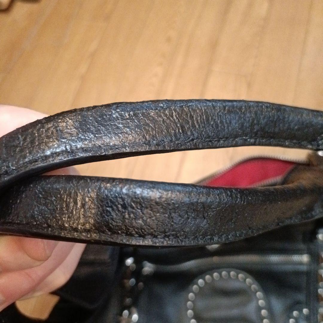 Roen×semantic design スタッズ付き ブラックトートバッグ