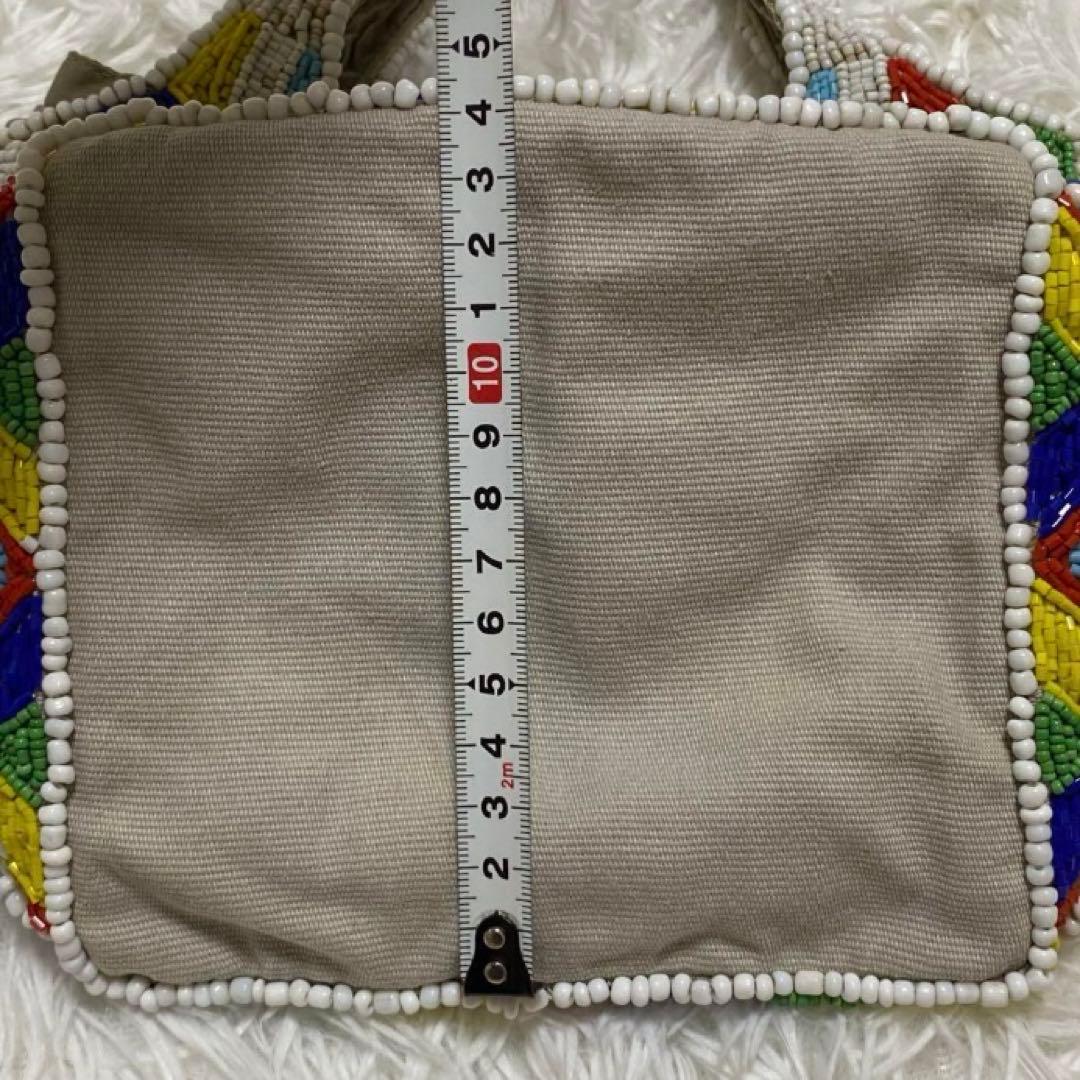 良品　イマイエン imayin ビーズバッグ ビジュー トートバッグ ストーン