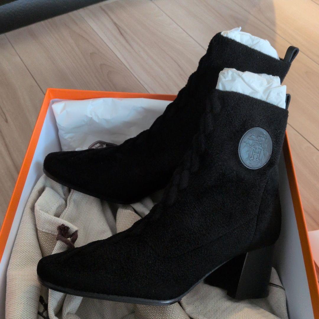 HERMES エルメスヴォルヴェール60 ブラック