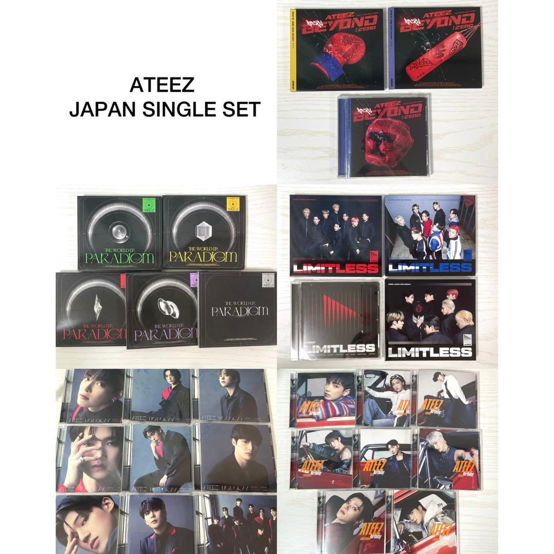 ATEEZ JAPAN SINGLE SET 日本シングル CD セット