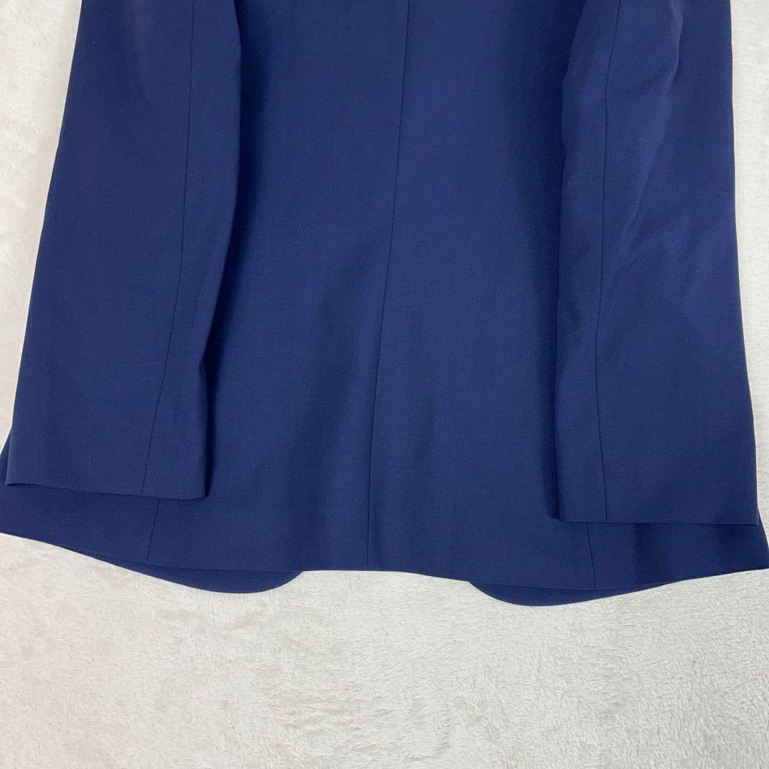 美品♡Theory ノーカラーパンツスーツセットアップtraceablewool