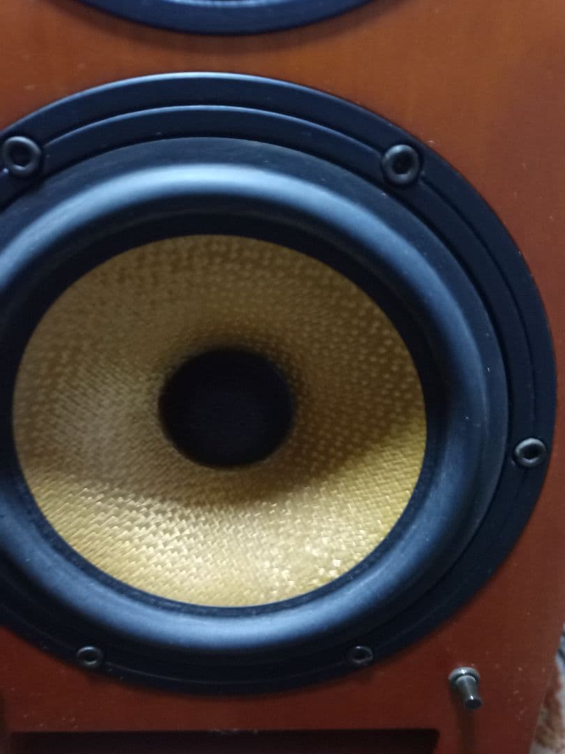 スタジオモニタースピーカー 木目調 2ウェイ　　パイオニア　S-A4-LR