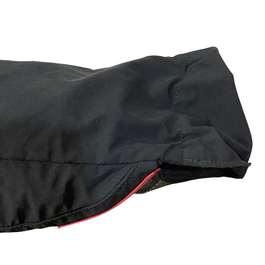 プラダスポーツ　ウエストポーチ　4VA107 ナイロン　黒　ロゴプレート