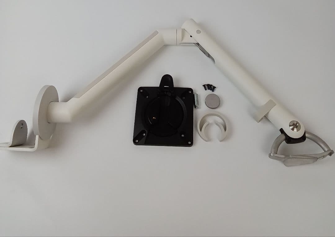 モニターアーム クランプ式 ホワイトCBS/ No.170