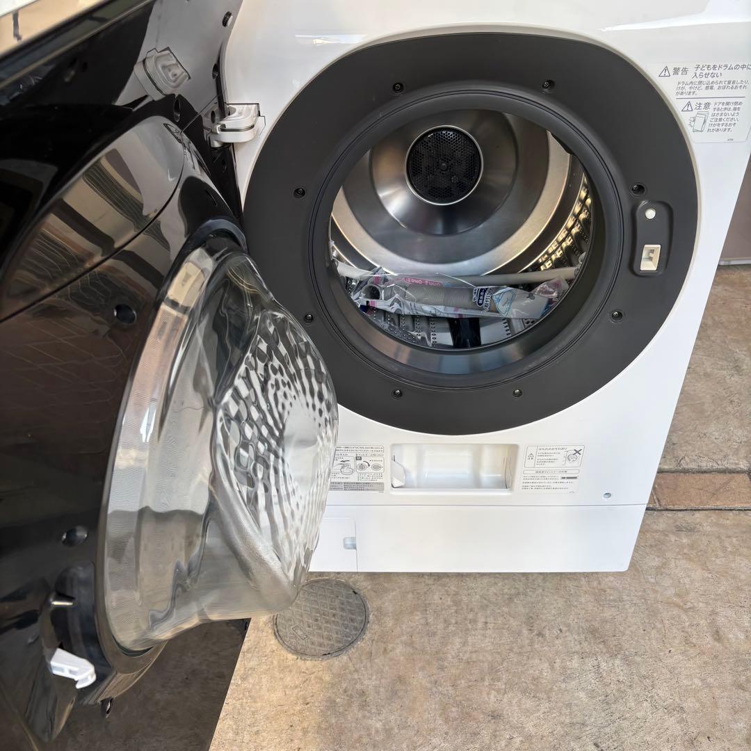 SHARP 11/6kgドラム式洗濯乾燥機 ES-W112-SL 2019年製