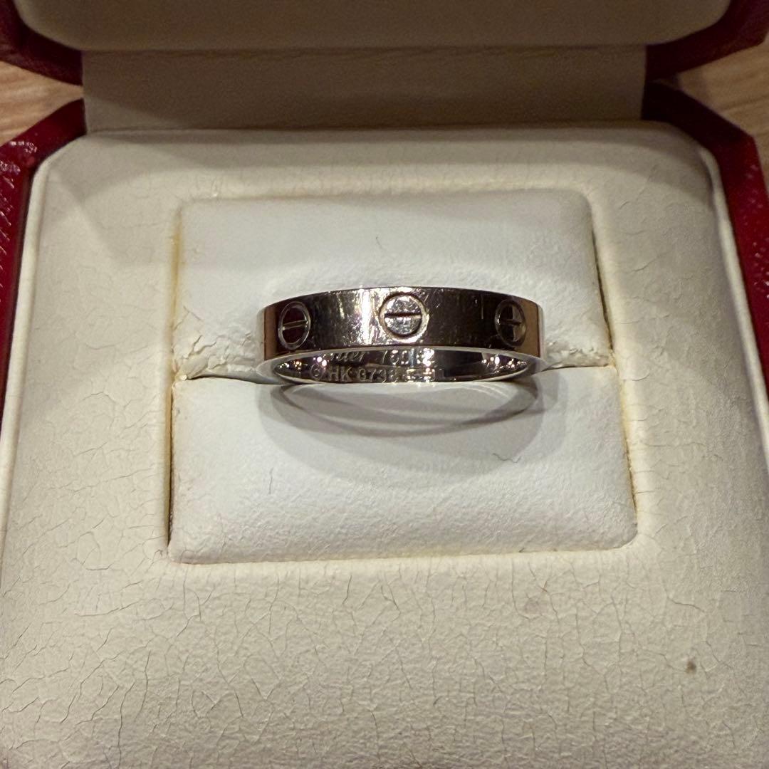 Cartier ラブリング 750 52