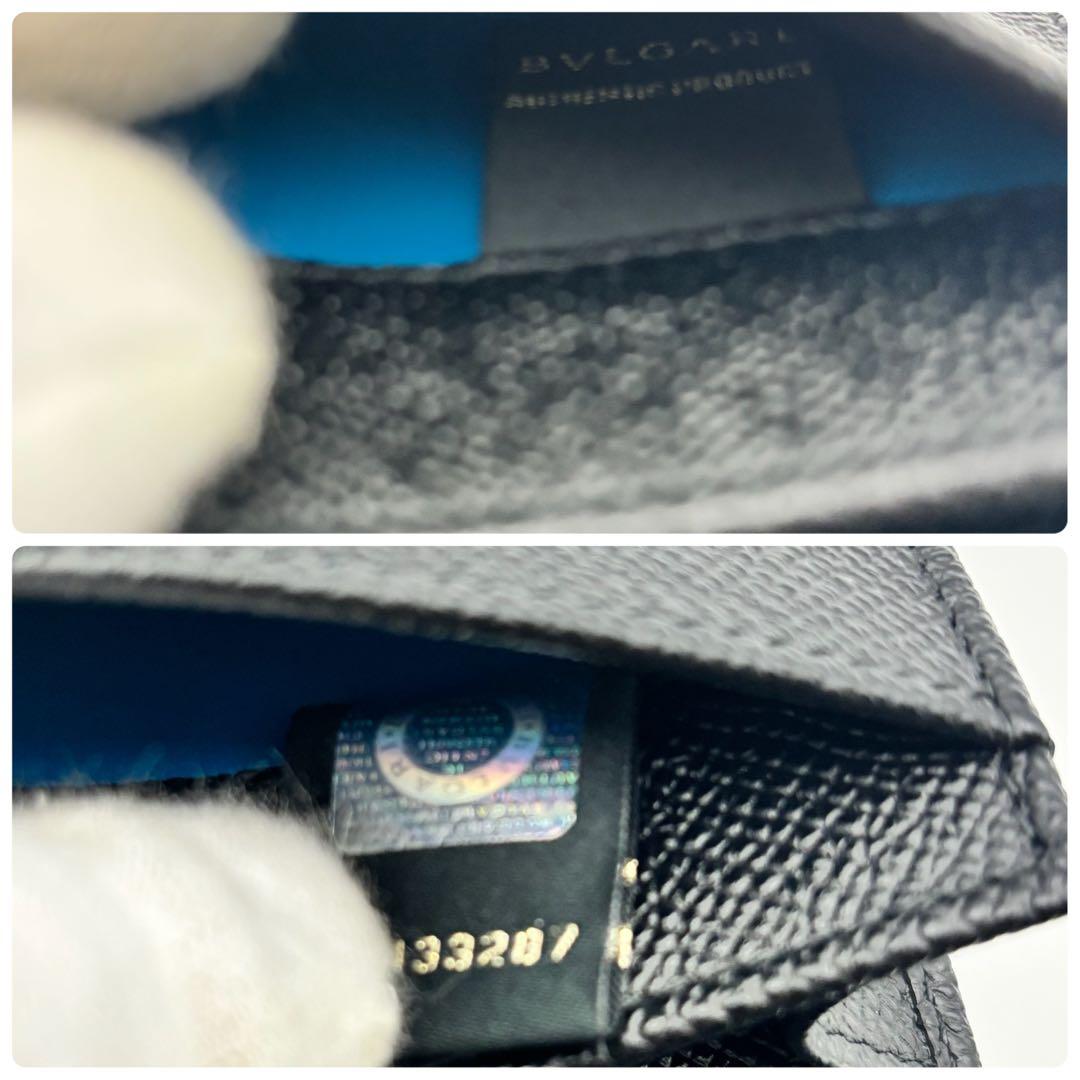 新品未使用✨ブルガリ 名刺入れ カードケース ロゴマニア ビーゼロワン