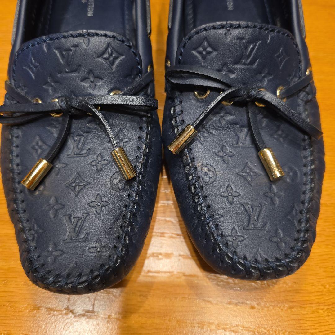 LOUIS VUITTON ルイヴィトン ドライビングシューズ グロリアライン