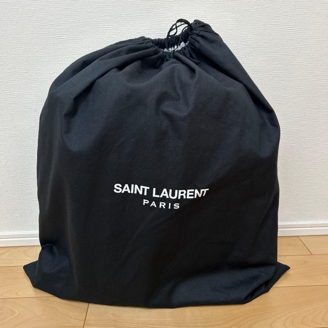 SAINT LAURENT レザートートバッグ　ブラック