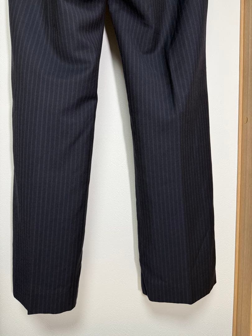 美品 ニューヨーカー パンツ スーツセットアップ ネイビー 13AR XL
