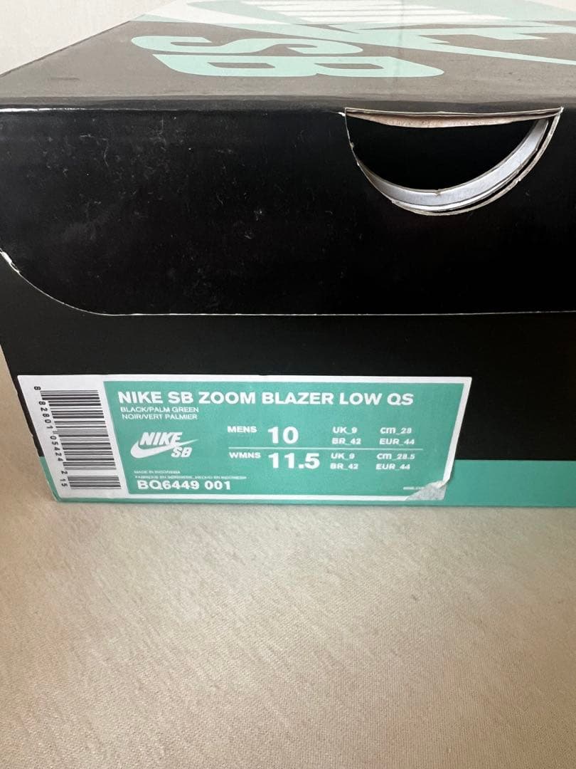 スケートボード NIKE ZOOM BLAZER LOW STUSSY 28cm