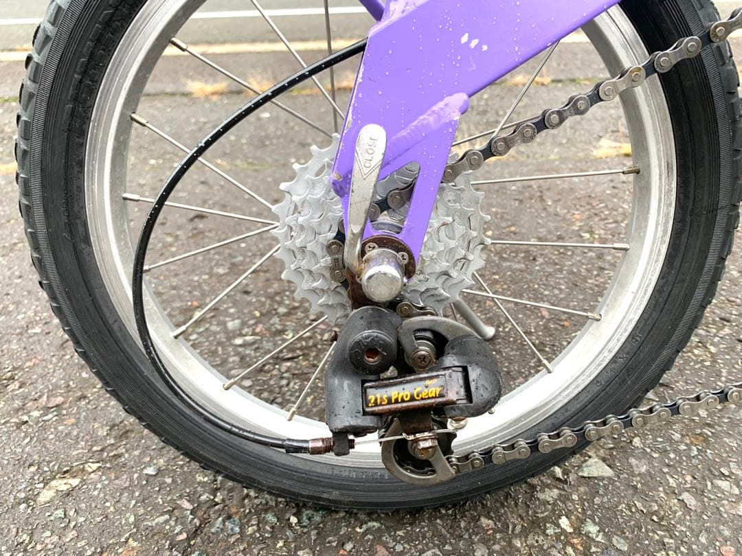 【即乘】送料無料 PEUGEOT 折り畳み自転車 ミニベロ 小径車 16インチ