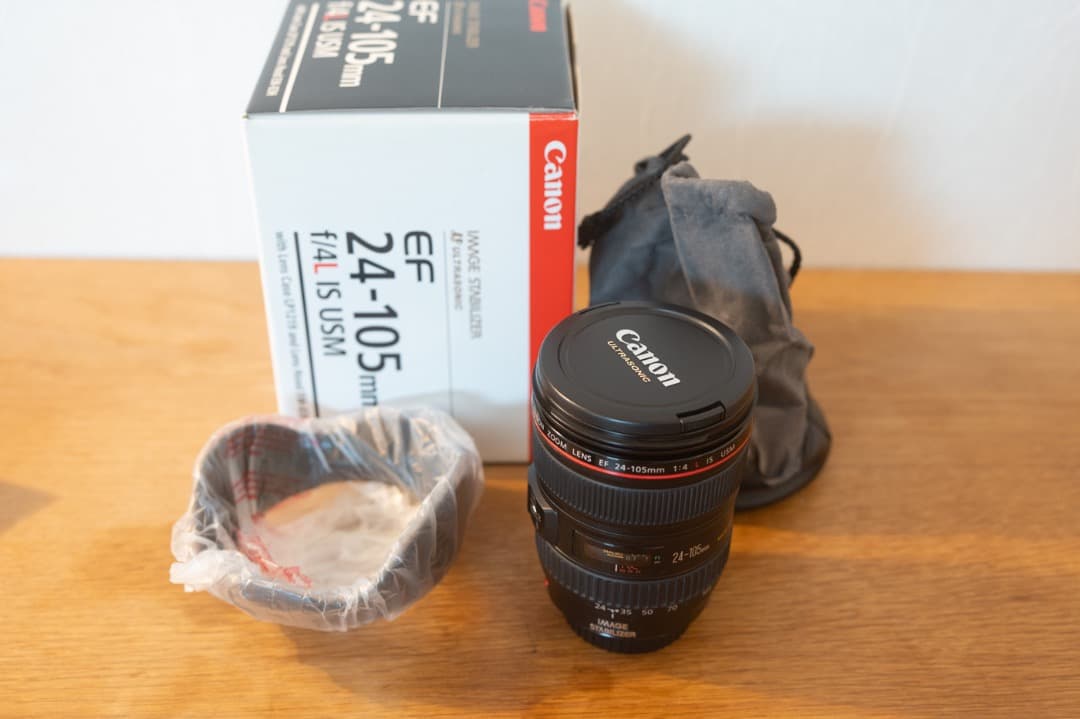 ＜美品＞EF24-105mm F4L IS USM 元箱付
