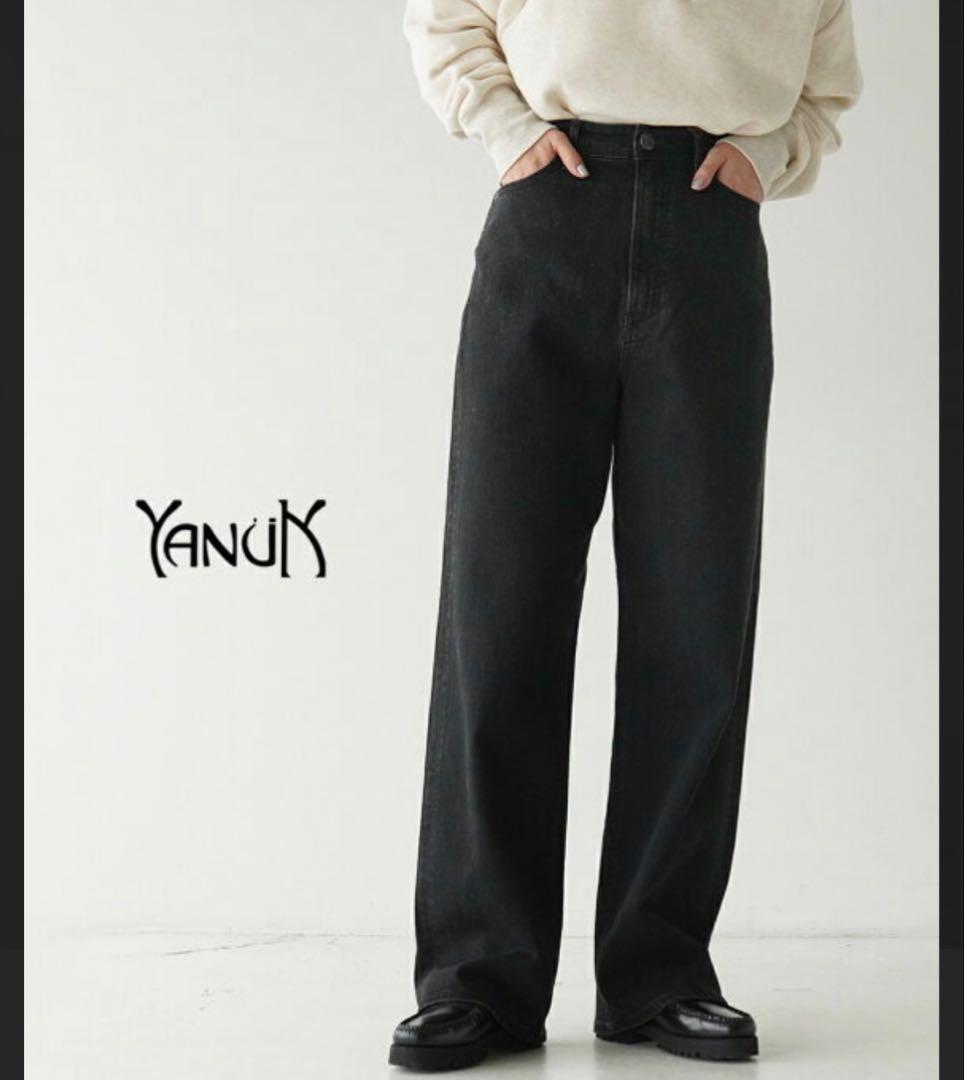Yanuk ヤヌークJoan ルーズストレート 26　 OBK 美品