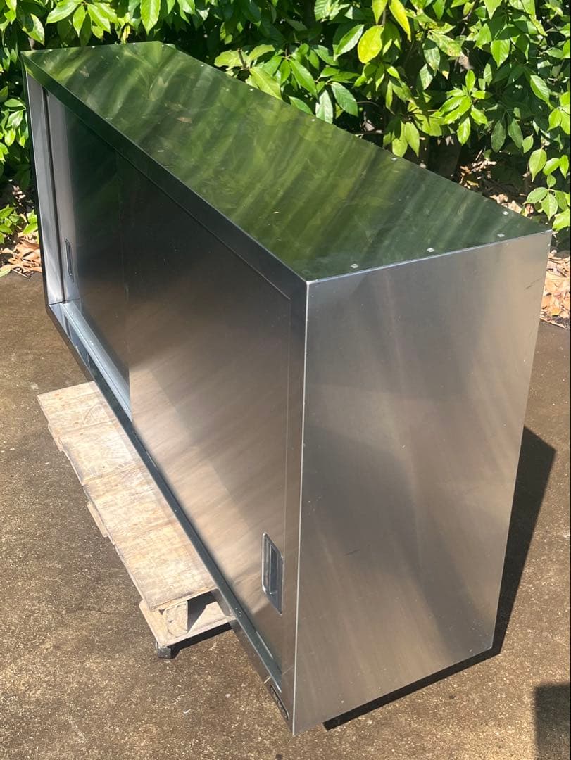 ステンレス吊り戸棚　吊り棚　食器棚　1200×300×600