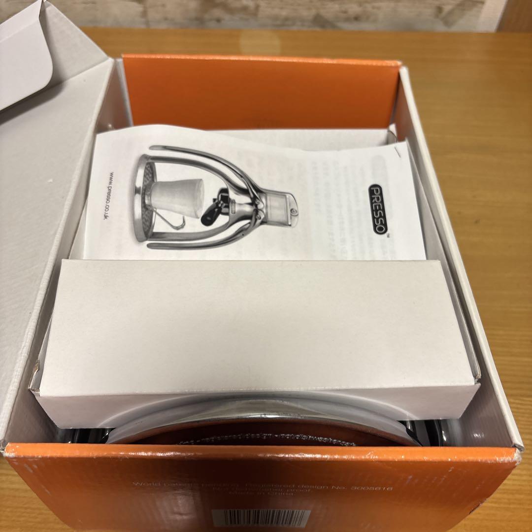 新品 PRESSO プレッソ 手動式エスプレッソメーカー エスプレッソマシン