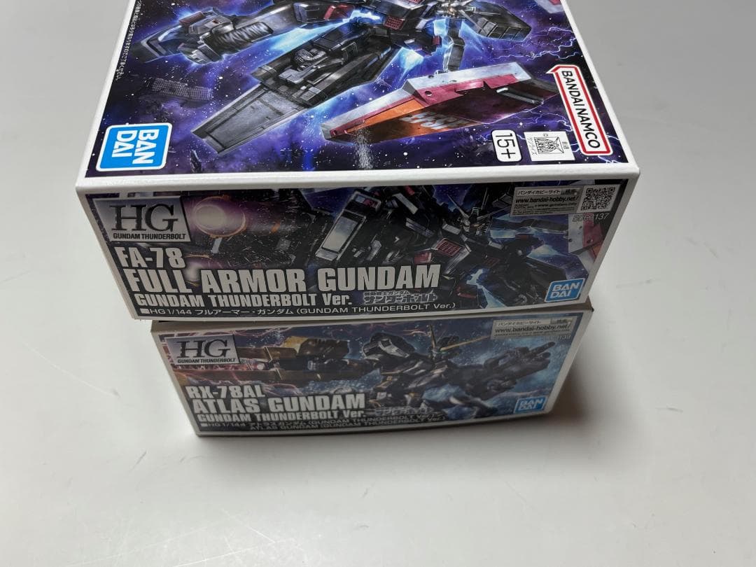 【サンボル4点】HG フルアーマー サイコザク ビッグガン アトラス