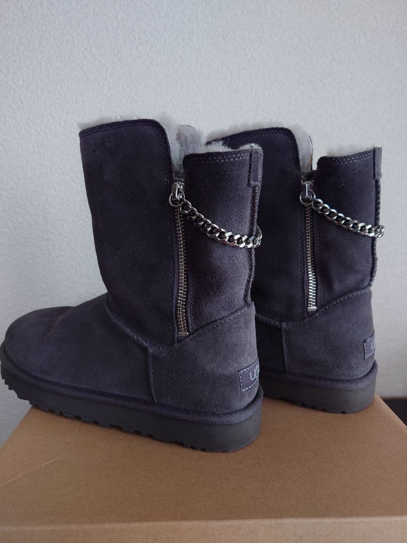 限定価格 美品 UGG ムートンブーツ SPARKLE ZIP