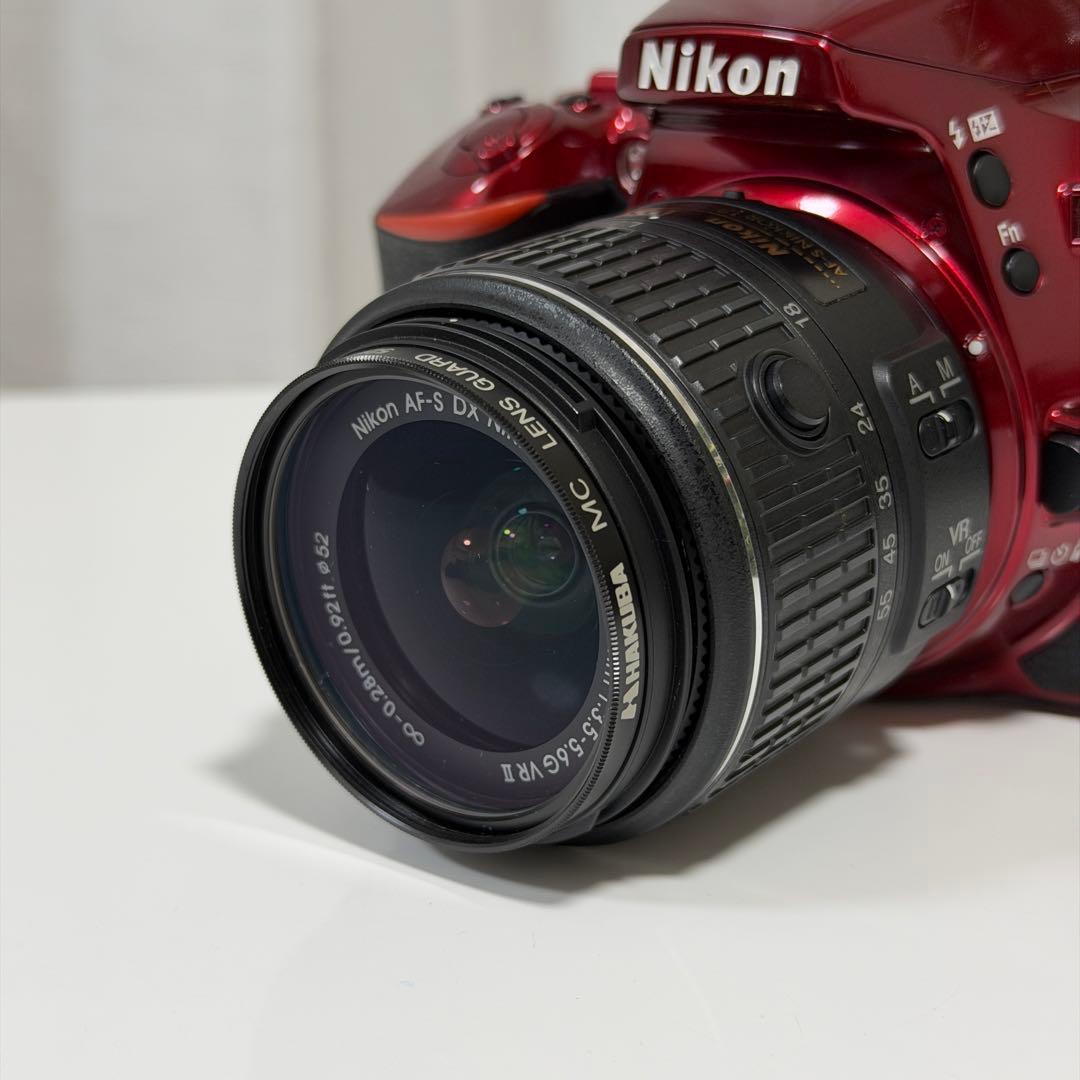 【バッテリー無し】Nikon D5500 ダブルズームキット