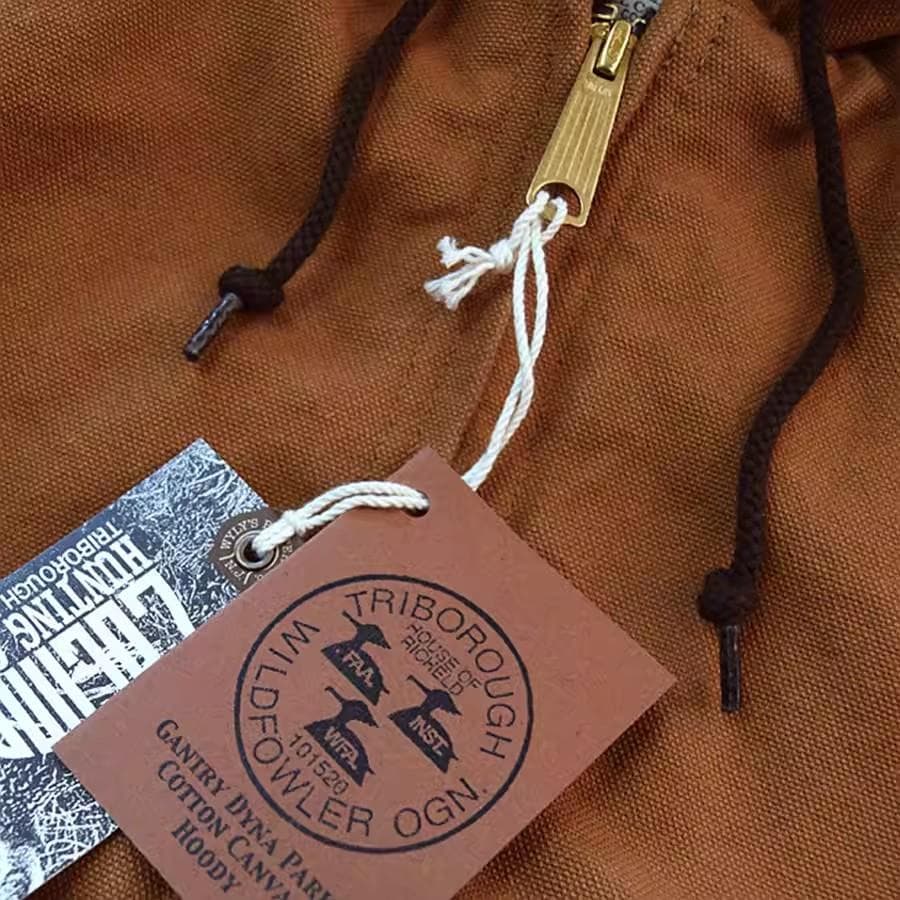 COLIMBO ポータルパワー キャンバス パーカーコート 8 号（キャメル）