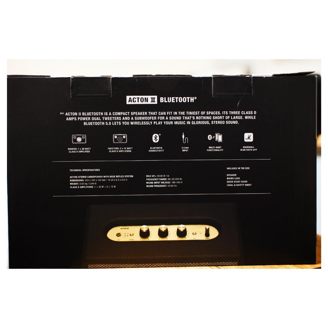 Marshall Acton II Bluetooth スピーカー（美品・中古）