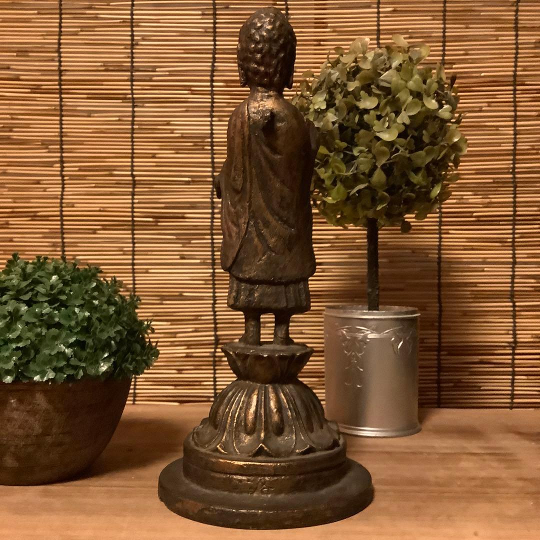 MacBook様keep 中国・古玩「本師本仏・阿弥陀如来」古代天然樹脂・古色