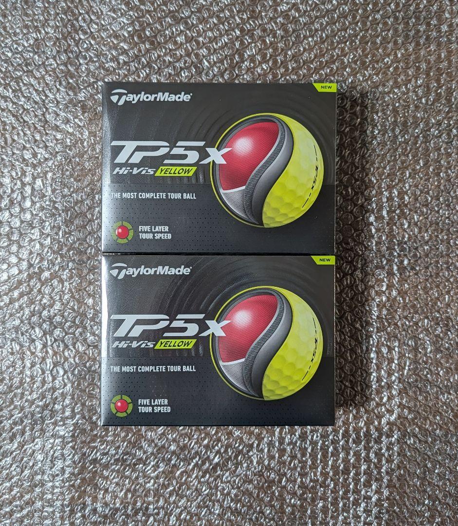 新品　テーラーメイド TP5x イエロー 2024年モデル 2ダース