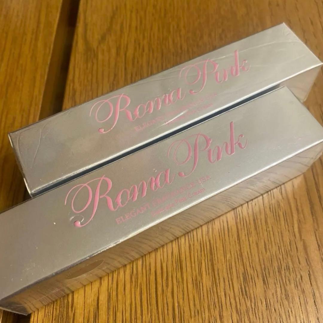 Roma Pink ローマピンク アフタークリーム ボディ シルバー 2本セット