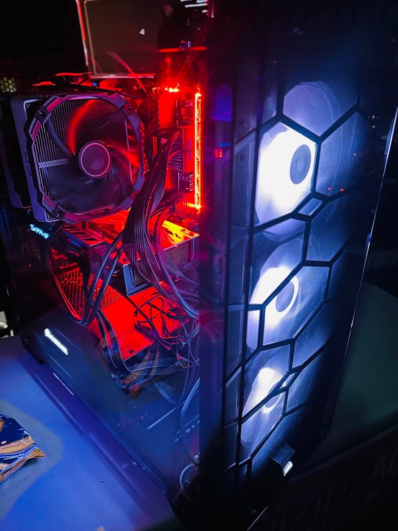 Corsair RGBファン付きフルタワー型全透明PCケース570XRGB