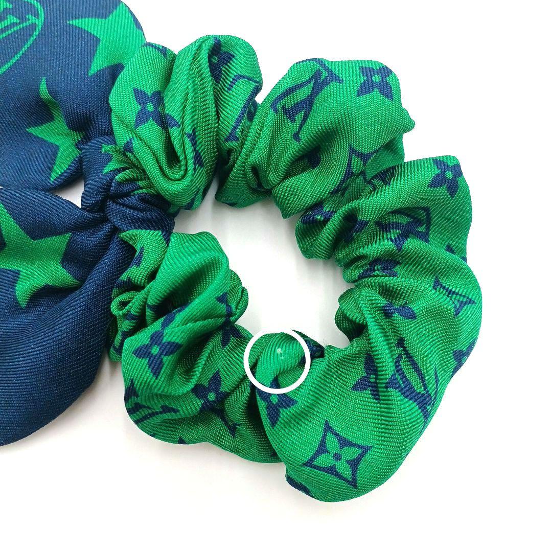 ヴィトン Louis Vuitton シュシュセット(ホワイト×ブラック)