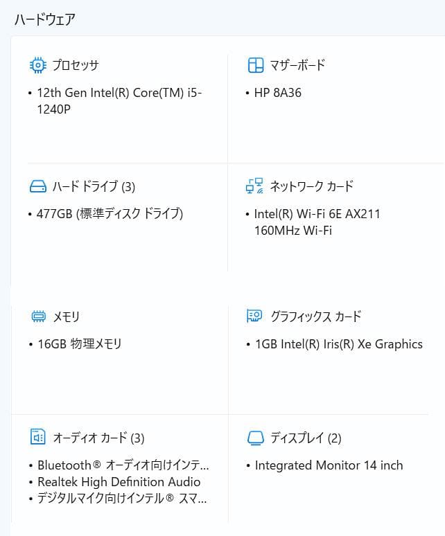 美品ノートPC HP Pavilion Plus 14-eh0046TU
