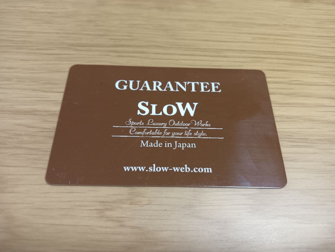 【SLOW bono】スロウ　レザー2wayトートバッグ※ギャランティカードあり