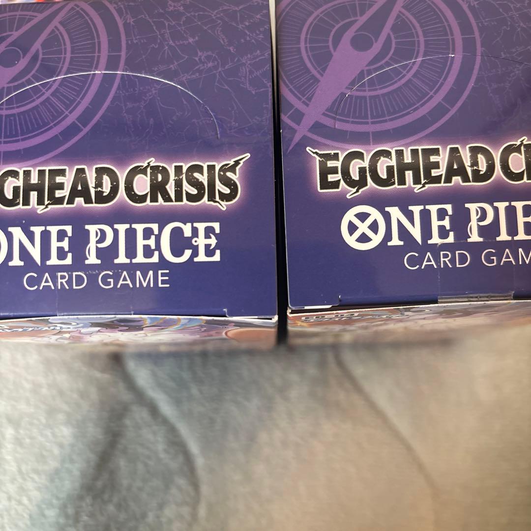 ワンピースカード　エッグヘッドクライシス　テープ付き4ボックス