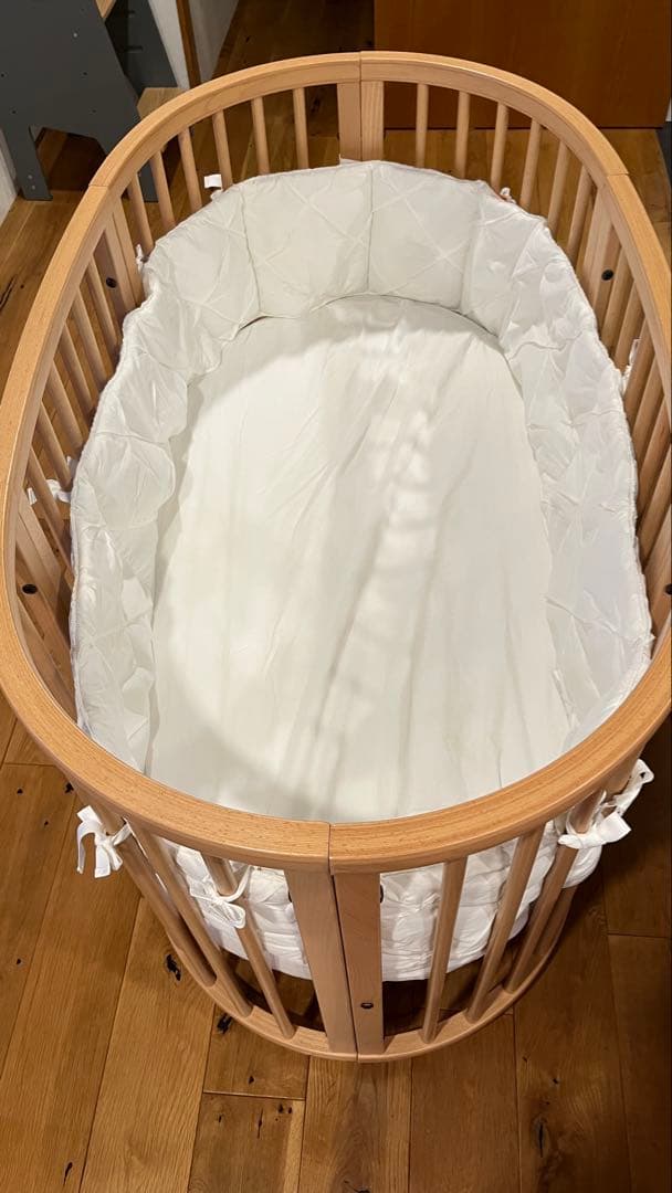 引き取り限定 Stokke Sleepi ベビーベッド　V2? 美品　セット