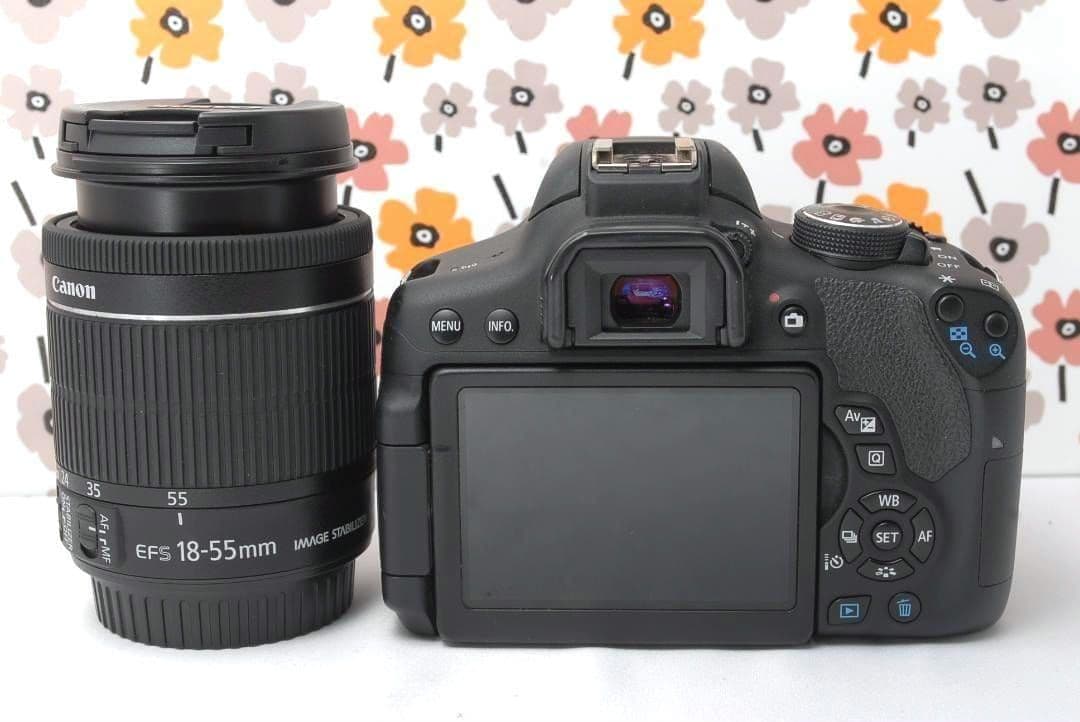 ❤Canon Kiss X8i❤高性能STMレンズ❤一眼レフ❤Wi-Fi転送❤