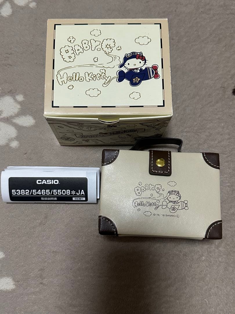 CASIO BABY-G×ハローキティコラボモデル ホワイト