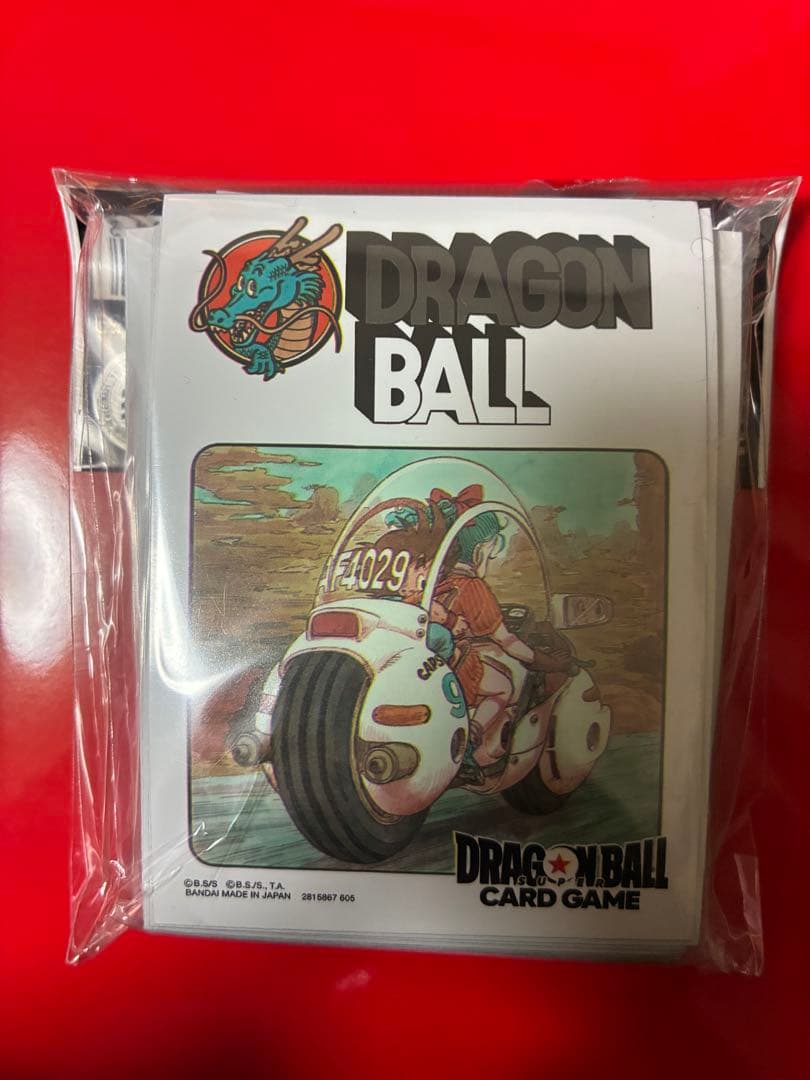 ドラゴンボール フュージョンワールド スリーブ 原作絵 MANGA 漫画 ブルマ