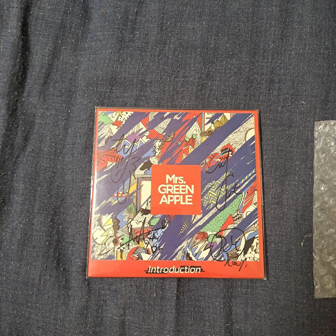 Mrs. GREEN APPLE introduction サイン入り