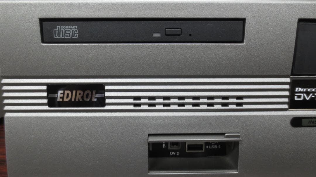 EDIROL DV-7DL ハードディスク計４個付きモニターセット