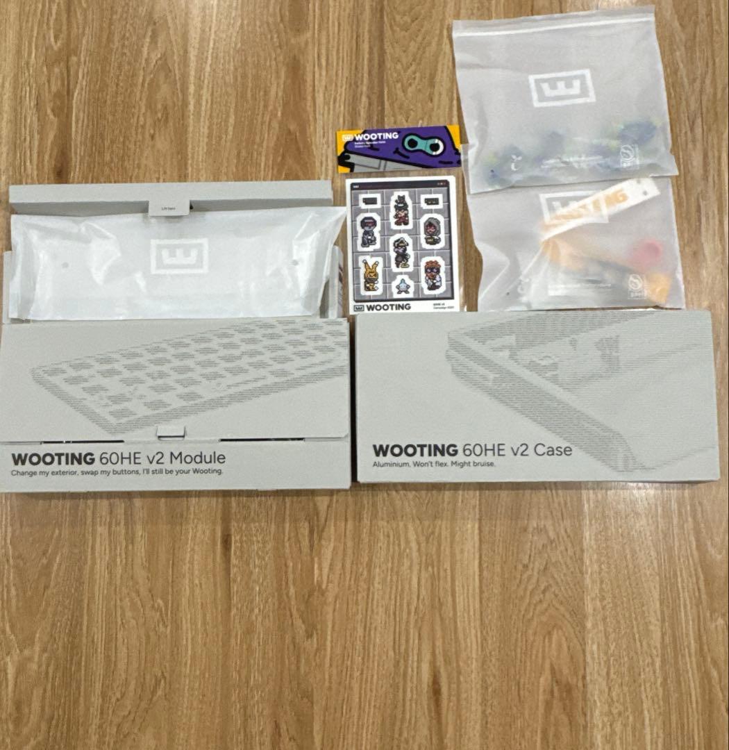 wooting 60he v2 フルカスタム