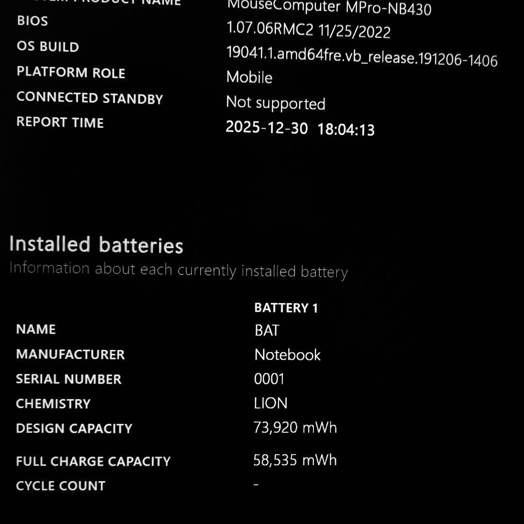 美品 Mouse 驚速 12世代i5 1235U 24GB 512GB MPro