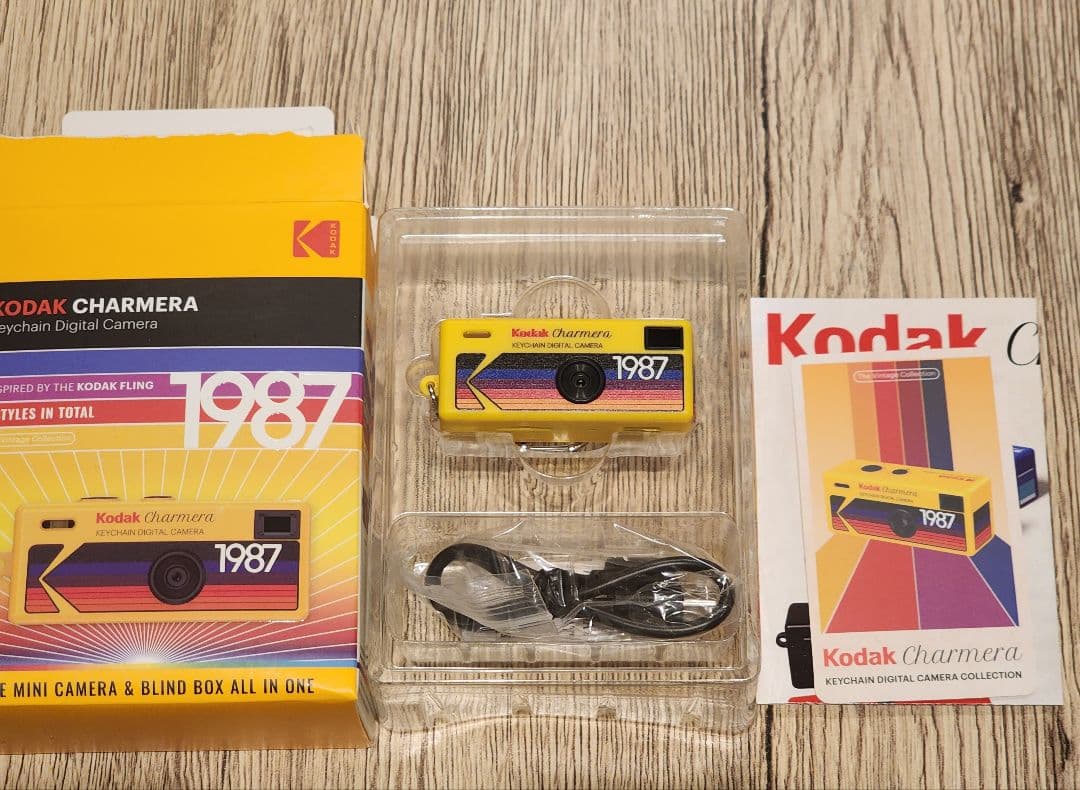 【未使用】Kodak Charmera 01 イエロー Yellow