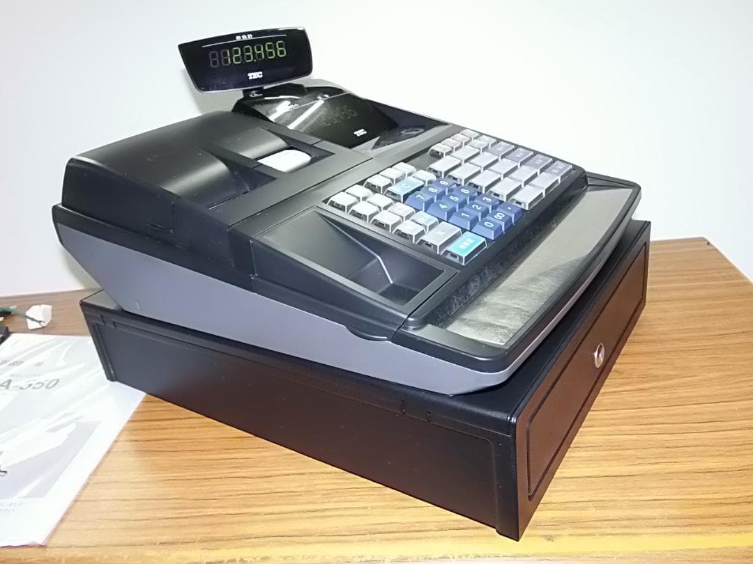 人気の黒110設定無料東芝テック10部門軽減税率インボイスレジスターMA-550